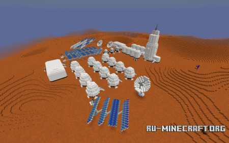  Mars Base  Minecraft