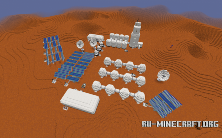  Mars Base  Minecraft