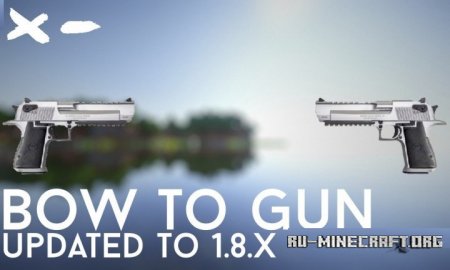  BOW TO GUN [256]  Minecraft 1.8.8