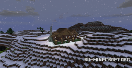  Small Winter Cabin  Minecraft