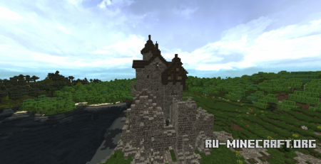  Medieval Castle (no interior)  Minecraft