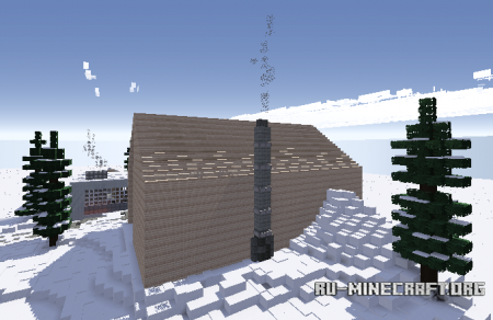 Wild North - A Concept Winter Cabin  Minecraft