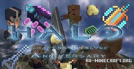  Halo Crafting Evolved Anniversary [16x]  Minecraft 1.8.8