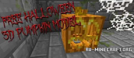  3D Halloween Jack O' Lantern Model [16x]  Minecraft 1.8.8