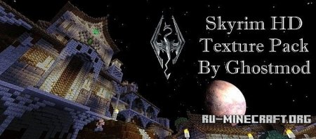 Ghostmods Skyrim HD [64x]  Minecraft 1.8.8