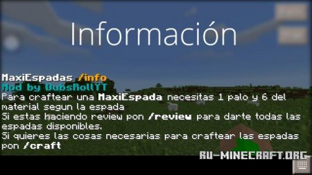  MaxiEspadas  Minecraft PE 0.14.0