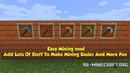  Easy Mining  Minecraft 1.7.10