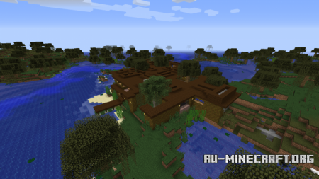  Swamp House  Minecraft