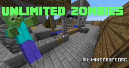  Unlimited Zombie Waves  Minecraft