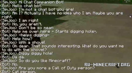  Chat Companion Mod  Minecraft 1.8.9