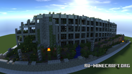  Abandoned Factory  Minecraft