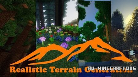  Realistic Terrain Generation  Minecraft 1.8.9