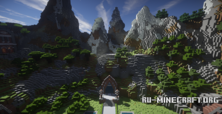 Mountain | Portal | Bungee | Hub  Minecraft