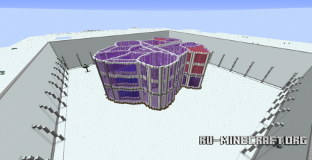  Glass Snow Build  Minecraft