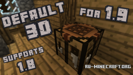  Default 3D [16x]  Minecraft 1.9