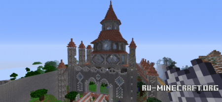  Giant Jungle Castle  Minecraft