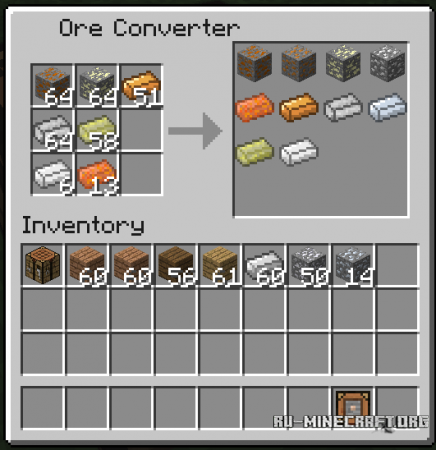  Ore Dictionary Converter  Minecraft 1.9