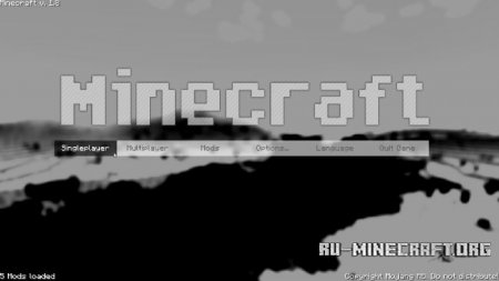  Custom Main Menu  Minecraft 1.9