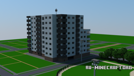  Realistic Apartment Complex  Minecraft