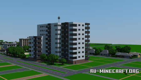  Realistic Apartment Complex  Minecraft