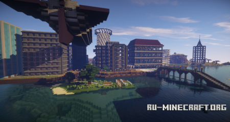  BakedPotatoes City  Minecraft