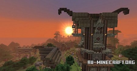  Falcrest Village  Minecraft