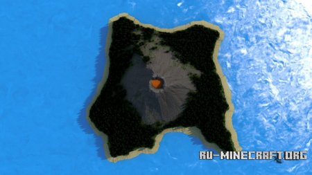  Vulcanic Island Landscap  Minecraft