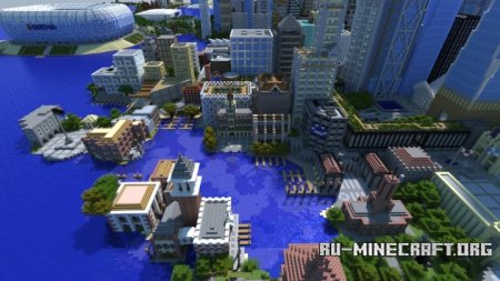  E-land (Skyscraper City)  Minecraft