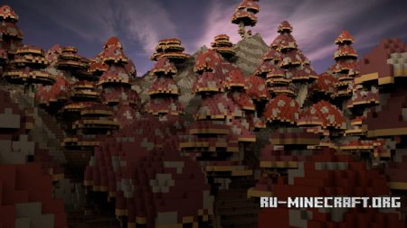  Titu Mountains - Mushroom Terrain  Minecraft