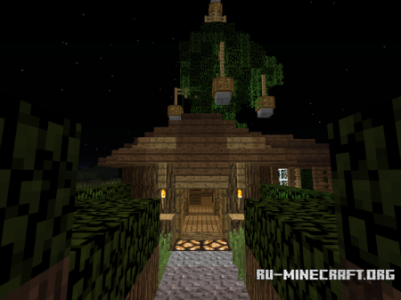  Forest House V  Minecraft