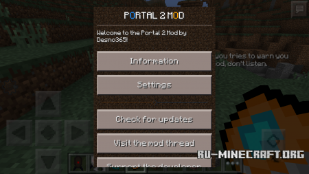  Portal 2  Minecraft PE 0.14.0