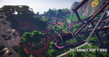  Rollercoaster Paradise  Minecraft