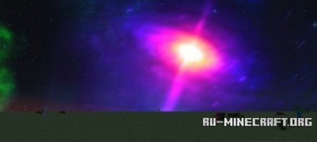  Space Sky  HD Realistic [16x]  Minecraft 1.8.8
