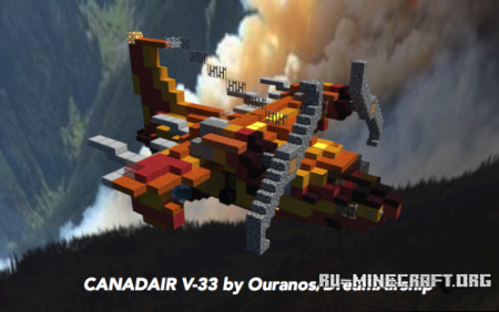 Скачать French Canadair V-33 для Minecraft