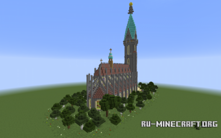  St. Nicolai Church  Minecraft