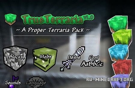  True Terraria [16x]  Minecraft 1.8.8