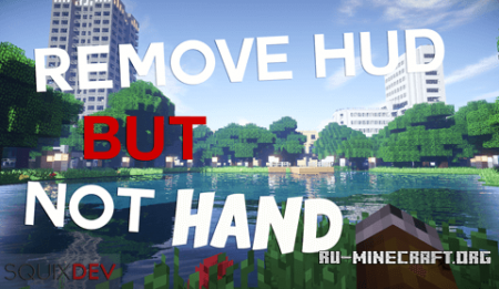  Remove HUD  Minecraft 1.9