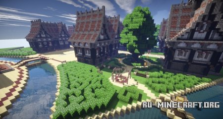  Medieval Town IV  Minecraft