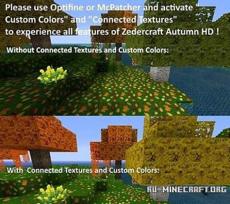  Zedercraft Herbst HD [256x]  Minecraft 1.8.9