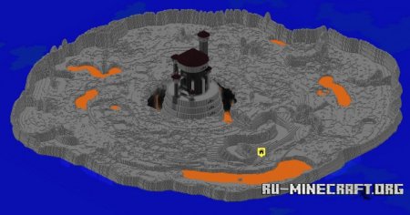  Volcano Fortress  Minecraft