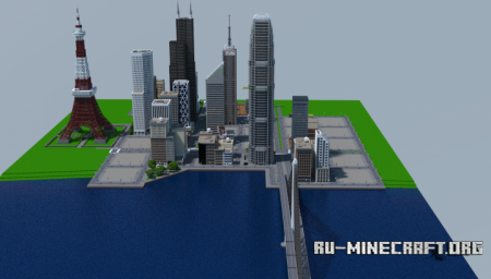 International Financial Plaza  Minecraft