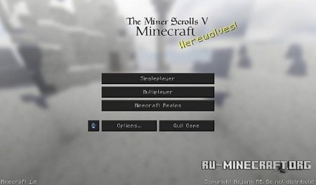  Skyrim [32x]  Minecraft 1.10