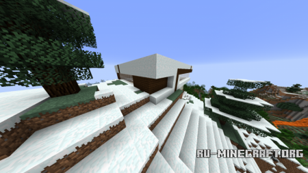  Modern Homes: Snow Version  Minecraft
