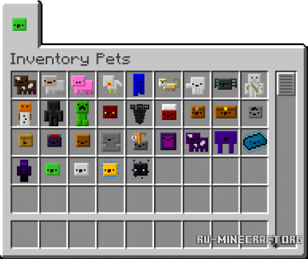  Inventory Pets  Minecraft 1.10
