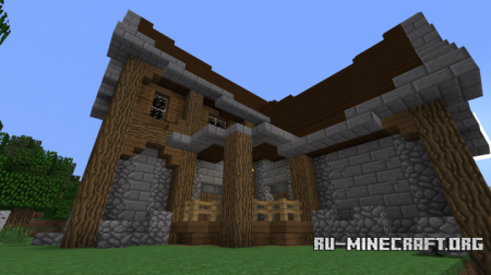  Medieval Spruce House  Minecraft