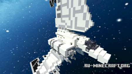  Lambda-Class T-4a Shuttle  Minecraft
