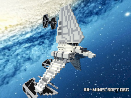  Lambda-Class T-4a Shuttle  Minecraft