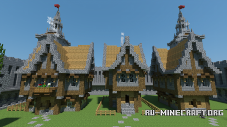  Medieval Town III  Minecraft