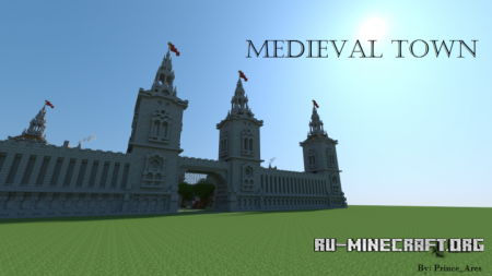  Medieval Town III  Minecraft