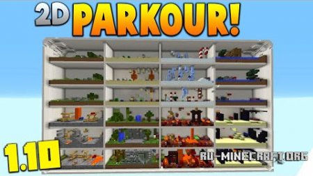 2D Parkour  Minecraft 1.10